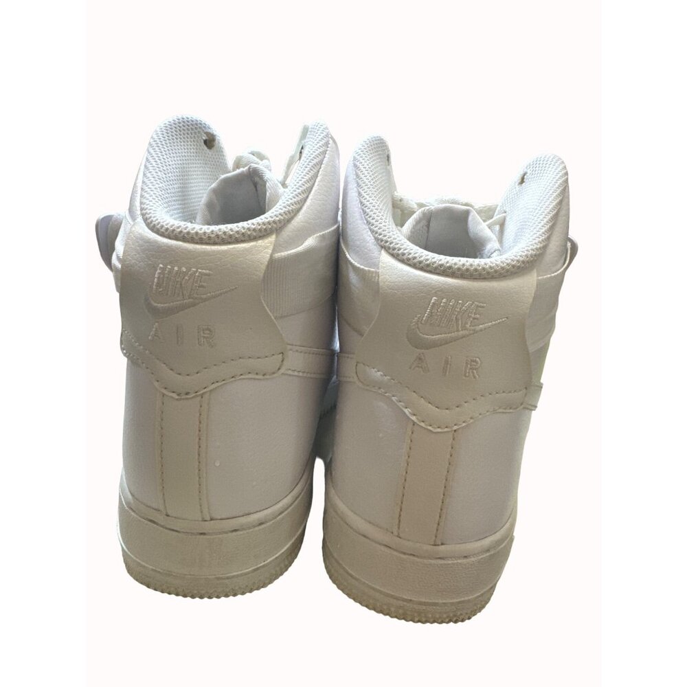 Nike Air Force 1 men’s white high top sneaker shoes size 8 SKU 4418 - Picture 4 of 10